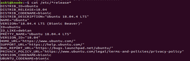 View Ubuntu Version