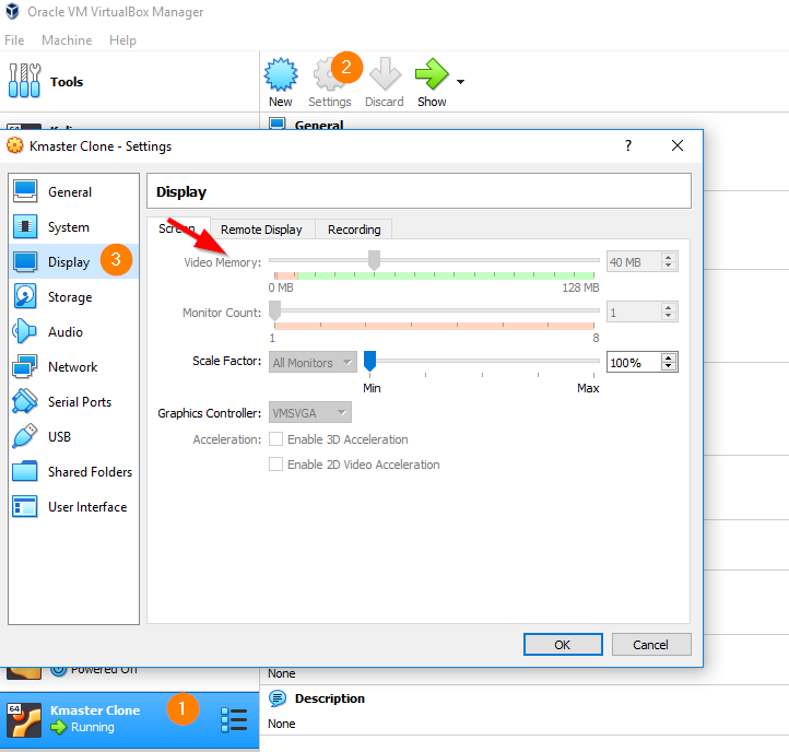 Ubuntu Orange Screen - VM Display Memory